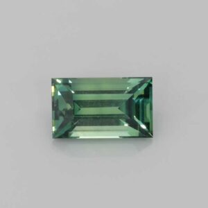 1.31ct Baguette Teal Sapphire