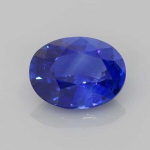 1.7ct Oval Blue Sapphire
