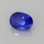 1.35ct Oval Blue Sapphire, view 2