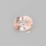 1.03ct Oval Peach Sapphire, view 1