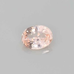 1.03ct Oval Peach Sapphire