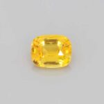 1.03ct Rectangular Cushion Yellow Sapphire, view 1