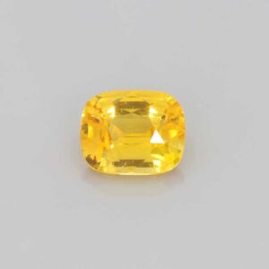 1.03ct Rectangular Cushion Yellow Sapphire