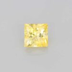 1.04ct Princess Yellow Sapphire, view 1