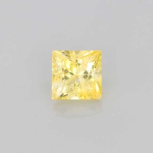 1.04ct Princess Yellow Sapphire