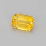 2.02ct Emerald Cut Yellow Sapphire, view 2