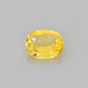 1.01ct Rectangular Cushion Yellow Sapphire