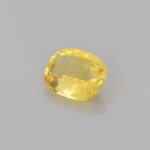 1.01ct Rectangular Cushion Yellow Sapphire, view 2