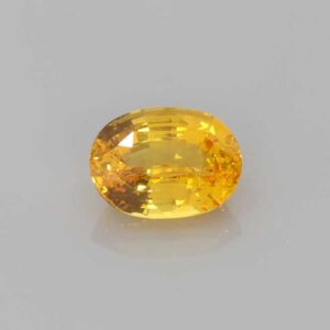 1.51ct Oval Yellow Sapphire
