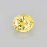 1.7ct Oval Yellow Sapphire, view 1