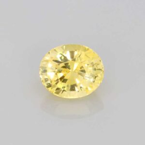 1.7ct Oval Yellow Sapphire