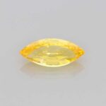 1.66ct Marquise Yellow Sapphire, view 1