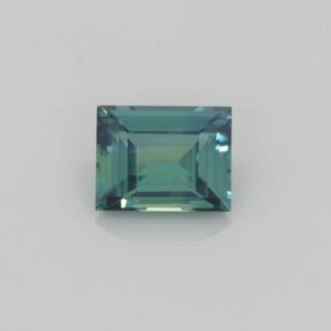 1.22ct Baguette Teal Sapphire