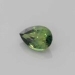 1.22ct Pear Shape Green Sapphire, view 2