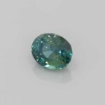 1.29ct Oval Teal Sapphire, view 2