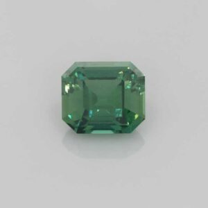 1.56ct Octagon Teal Sapphire