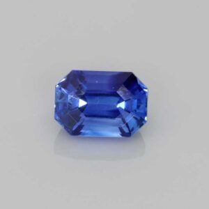 1.44ct Emerald Cut Blue Sapphire