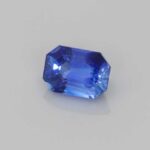 1.44ct Emerald Cut Blue Sapphire, view 2
