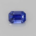 1.73ct Emerald Cut Blue Sapphire, view 1