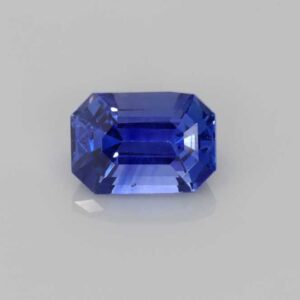 1.73ct Emerald Cut Blue Sapphire