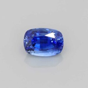 1.61ct Rectangular Cushion Blue Sapphire