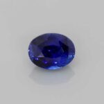 1.5ct Oval Blue Sapphire, view 1