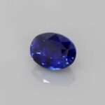 1.5ct Oval Blue Sapphire, view 2