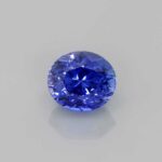 1.8ct Oval Blue Sapphire, view 1