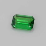 1.07ct Emerald Cut Tsavorite, view 2