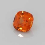 2.36ct Square (Antique) Cushion Mandarin Garnet, view 2
