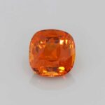 2.36ct Square (Antique) Cushion Mandarin Garnet, view 1