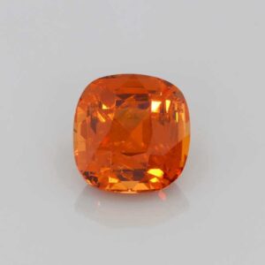 2.36ct Square (Antique) Cushion Mandarin Garnet