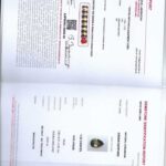 1.22ct Pear Shape Green Sapphire, view 3