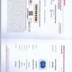 1.44ct Emerald Cut Blue Sapphire, view 3