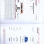1.61ct Rectangular Cushion Blue Sapphire, view 3