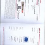 1.62ct Rectangular Cushion Blue Sapphire, view 3