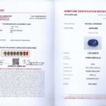 1.58ct Oval Blue Sapphire, view 3