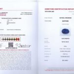 1.65ct Oval Blue Sapphire, view 3