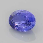 Oval Purple Sapphire, view 2
