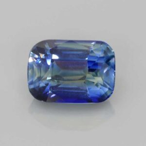 2.08ct Rectangular Cushion Bi-Colour Sapphire