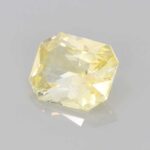 2.07ct Emerald Cut Yellow Sapphire, view 2