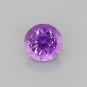 0.77ct Round Purple Sapphire