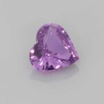 1.18ct Heart Purple Sapphire, view 2