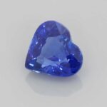 Heart Blue Sapphire, view 1