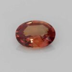 1.65ct Oval Padparadscha Sapphire, view 1