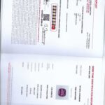 1.16ct Square (Antique) Cushion Purple Sapphire, view 3