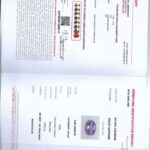 0.98ct Oval Purple Sapphire, view 3