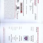 1.18ct Heart Purple Sapphire, view 3