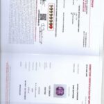 1.33ct Purple Sapphire, view 3