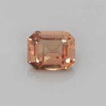 1.12ct Emerald Cut Padparadscha Sapphire, view 1